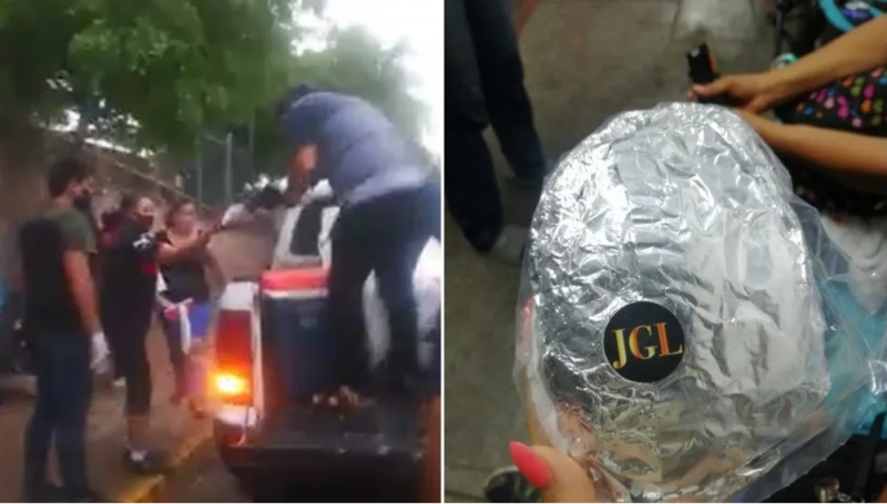 Hijo de “El Chapo” Guzmán entrega jugos y alimentos afuera de HOSPITALES en Culiacán