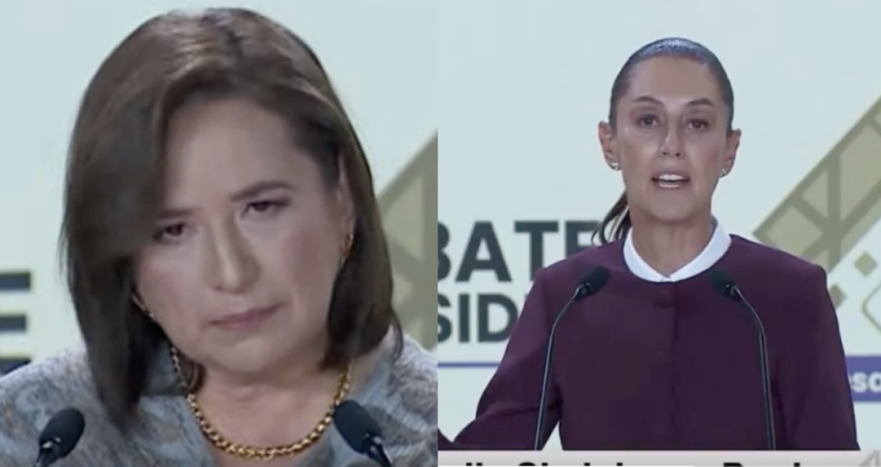 Así le tundió Claudia Sheinbaum a Xóchitl Gálvez en el segundo Debate Presidencial 