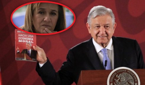 AMLO presenta libro y tuiteros se burlan del costo del de Margarita Zavala en 20 pesos