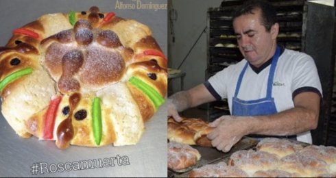  Panaderos mexicanos se ponen creativos y crean la “Roscamuerta” ¿Por si no llegamos?y