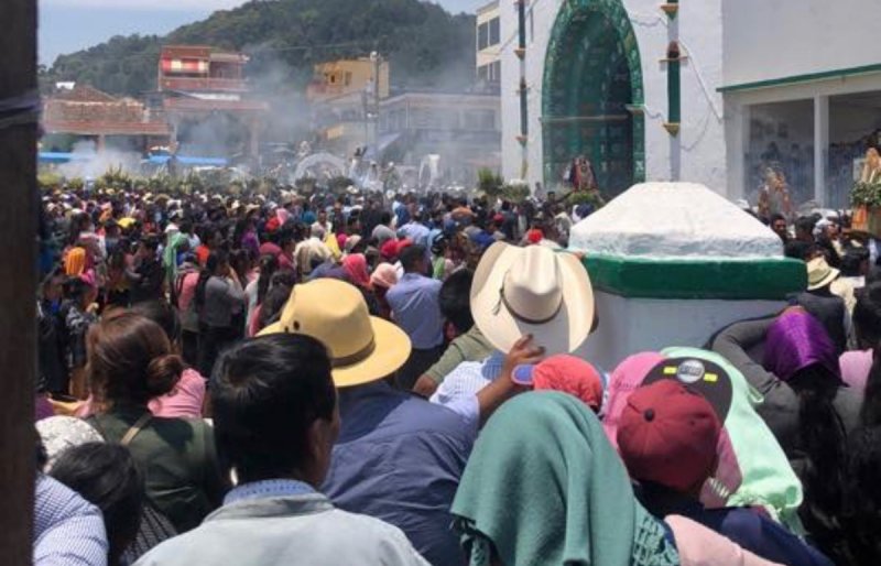 Preocupan fiestas multitudinarias en diversos pueblos de Chiapas
