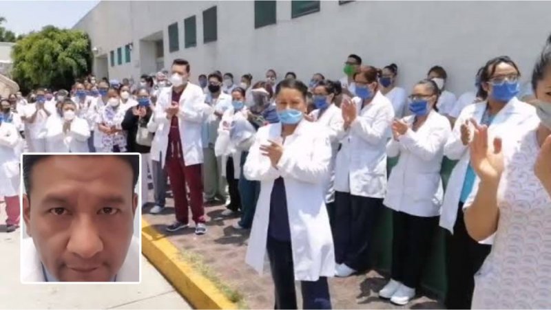 Esta es la emotiva despedida del doctor del hospital de Ecatepec que murió por Covid-19
