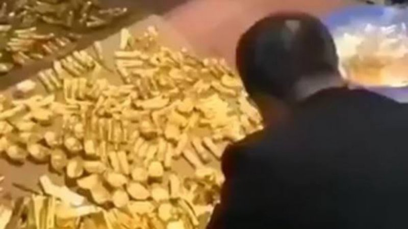 Encuentran más de 13 toneladas de oro en lingotes en casa de ex funcionario público