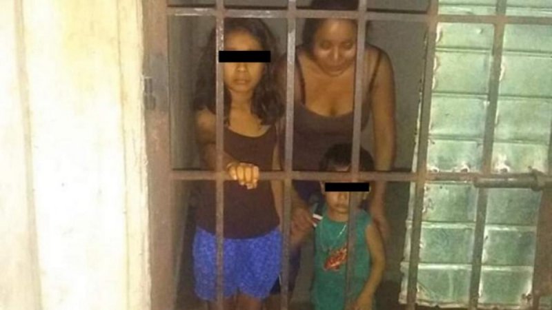 Encarcelan a mujer indígena junto a sus hijos de 8 y 2 años por capricho de síndico.