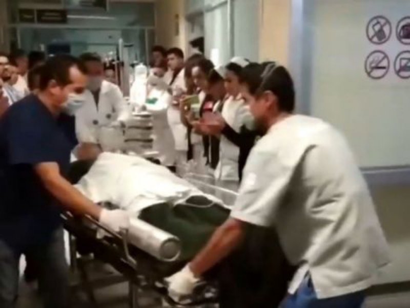 #HÉROE Despiden entre aplausos a donador que salvará a 80 personas en Zacatecas.
