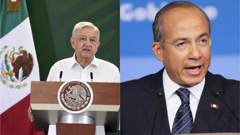 AMLO responde a las acusaciones de Calderón sobre censura: “Mentirosos, falsarios e hipócritas”y