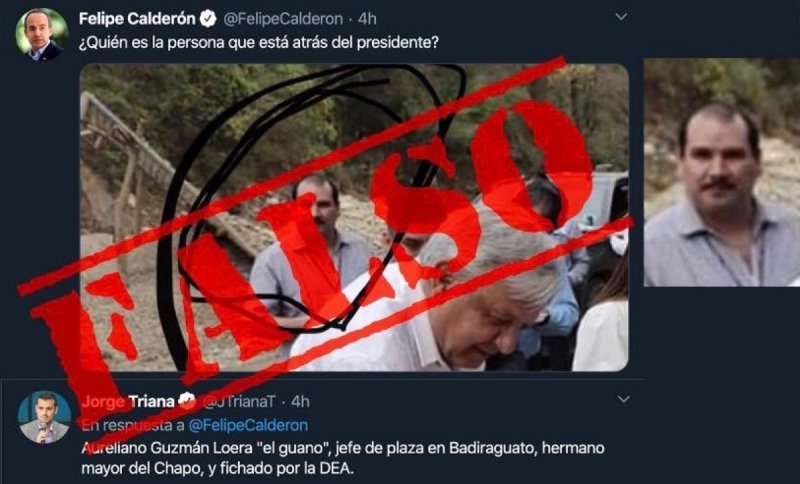 Calderón difunde nueva Fake News contra AMLO e internet se le va encima