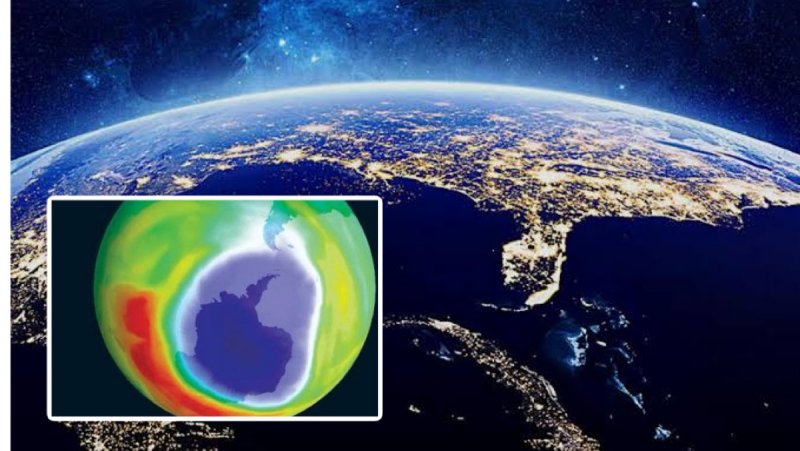 Mientras el mundo está en cuarentena, la capa de ozono se recupera.