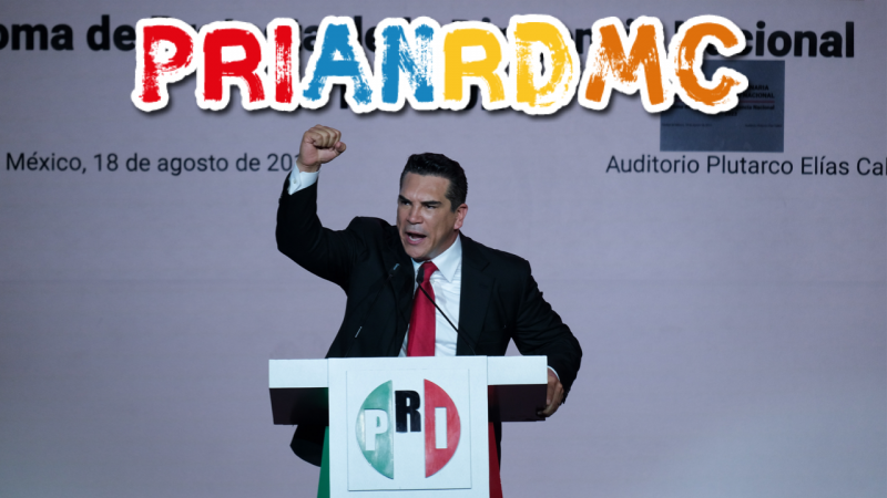 PRI busca aliarse con los otros partidos para frenar a AMLO y a Morena. 