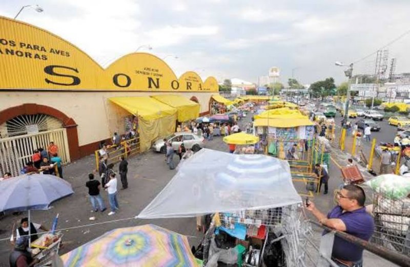 Mercado Sonora remata a 500 pesos el borrego. 