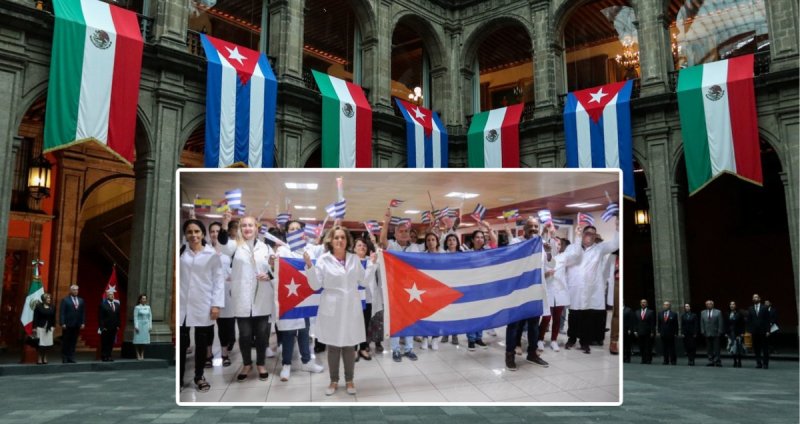 Llegan médicos cubanos a Veracruz para atender a pacientes Covid-19