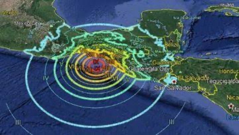URGENTE: Se registra sismo en Chiapas en pleno 19 de septiembre 