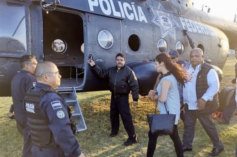 Desobedece a AMLO, captan a diputada de Movimiento Ciudadano viajando en helicóptero oficial. 