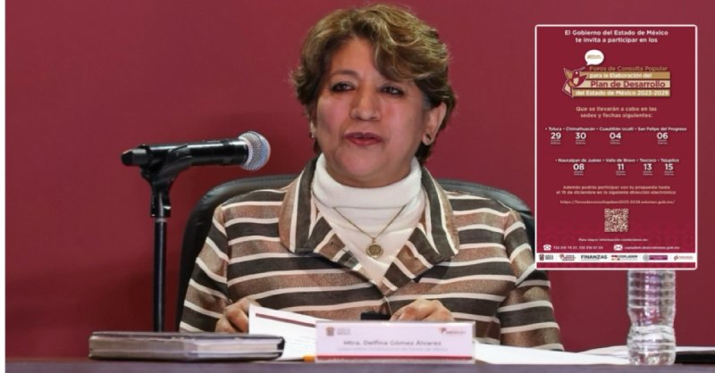 Delfina Gómez anuncia el arranque de los Foros de Consulta Popular para ...