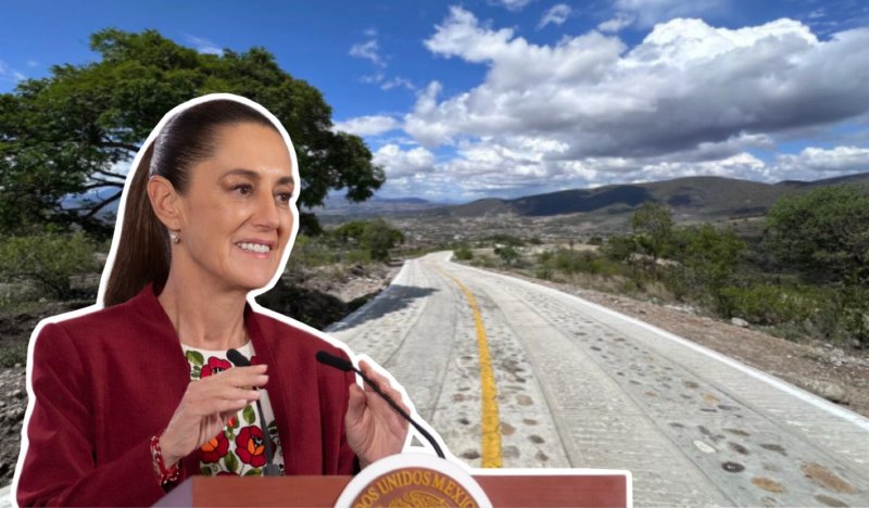 Gobierno de Sheinbaum impulsará 888 kilómetros de caminos artesanales en 2026