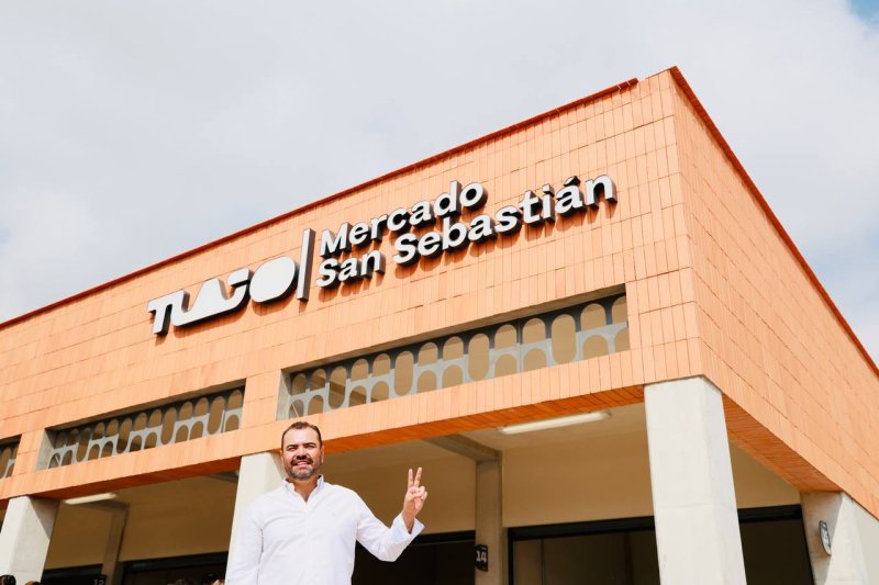 Gerardo Quirino inaugura el nuevo Mercado Municipal de San Sebastián el Grande con una inversión his