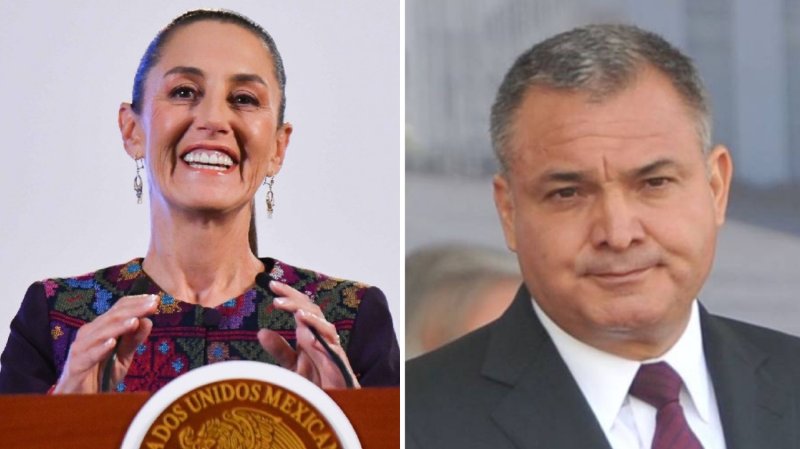 Sheinbaum revela que México recuperó más de 5 MDD por el caso García Luna 