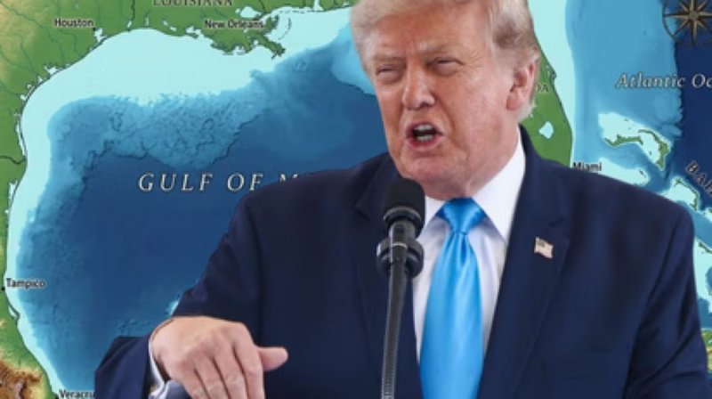 Del Golfo de México al Océano Trump: la nueva propuesta del presidente Donald Trump
