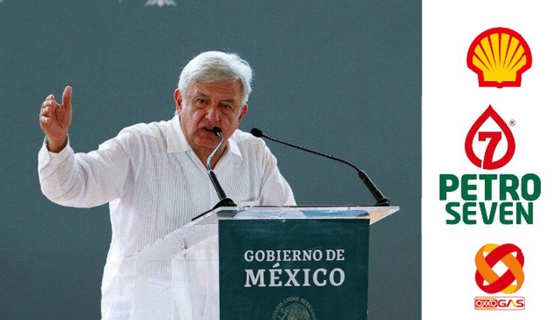 López Obrador exhibe en las gasolineras más caras del país