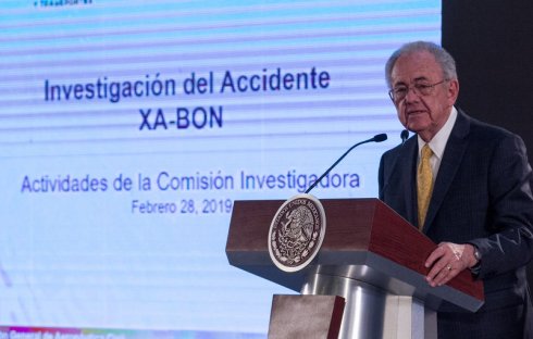 Helicóptero de los Moreno Valle no tenía fallas en la turbina: Jiménez Espriú 