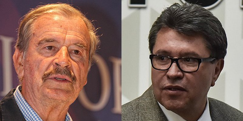 Vicente Fox arremete en contra de Ricardo Monreal; le dice 