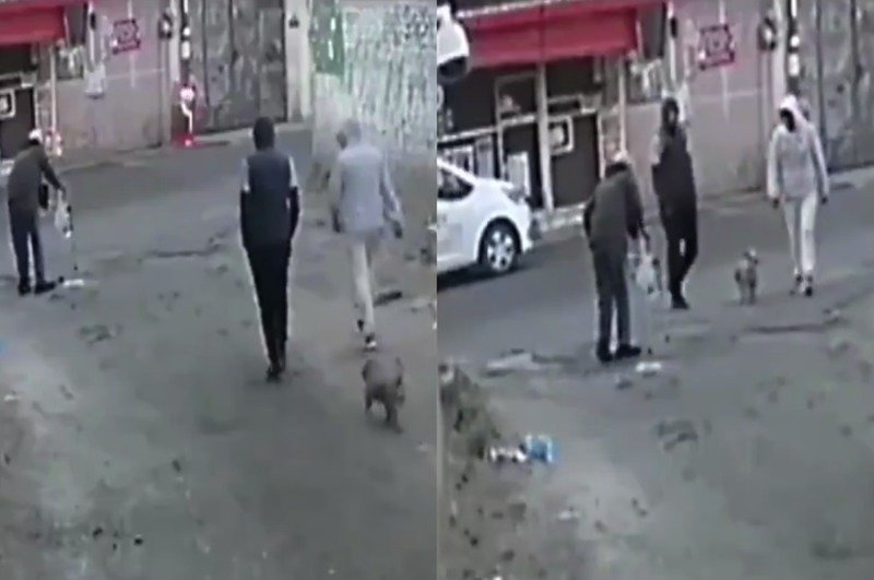Indigna asalto a persona de la tercera edad que iba en andadera en Tlalpan (VIDEO)y