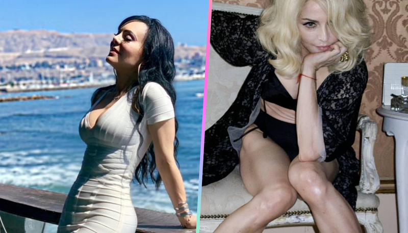 Comparan a Maribel Guardia con Madonna. ¿A quién prefieres?