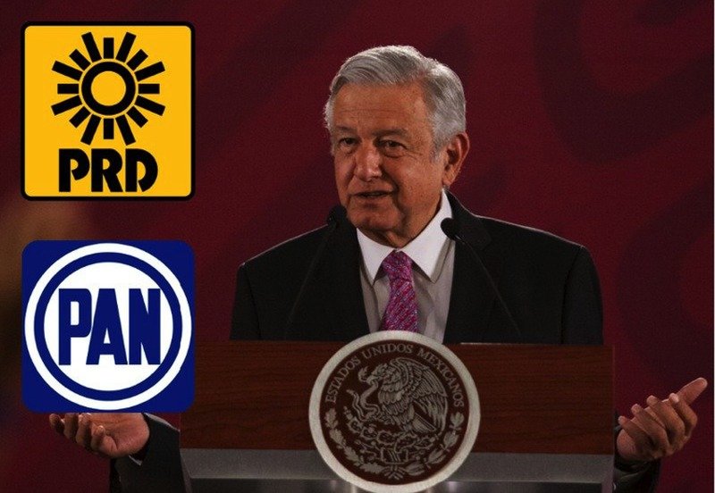 PAN y PRD exigen la cancelación del evento de AMLO: “Viola la constitución”