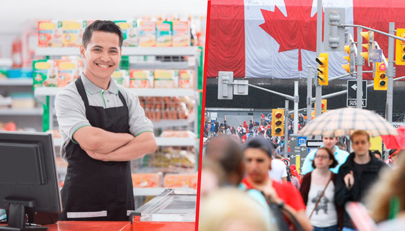 Canadá busca mexicanos que quieran ganar 28 mil pesos mensuales atendiendo tienda de abarrotes.