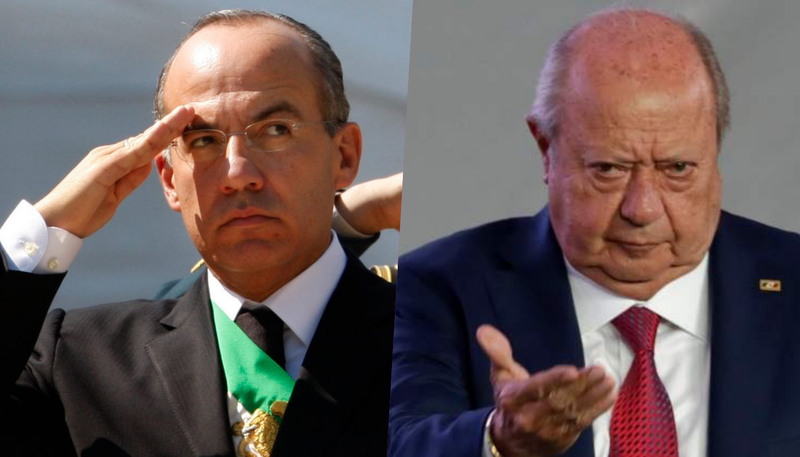 Durante su sexenio, Calderón frenó varias ordenes de aprehensión en contra de Romero Deschamps 