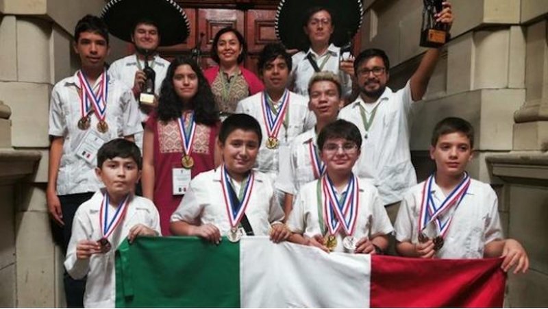 Por primera vez en la historia, equipo mexicano de matemáticas gana oro en competencia internacional