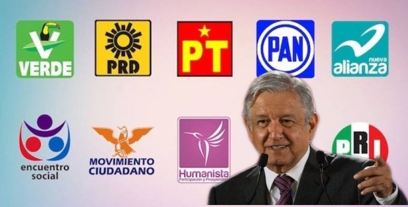 Mexicanos avalan a AMLO respecto a reducción de presupuesto a partidos políticos: AMLOVEmetricsy
