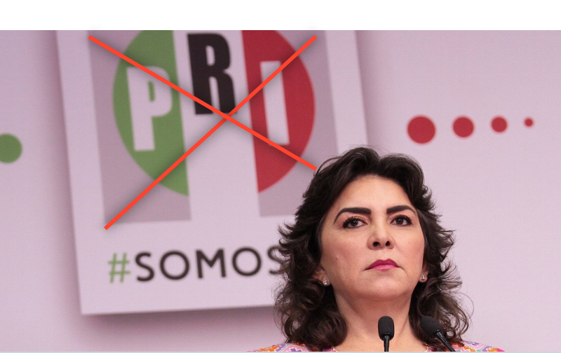 Asegura Ivonne Ortega que no se irá a otro partido y sentencia al PRI a la extinción. 