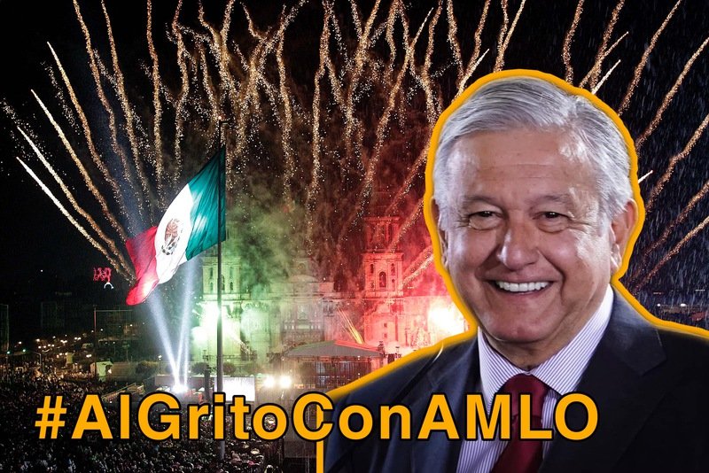 Tuiteros lanzan #AlGritoConAMLO para celebrar el inicio de una nueva transformación. 