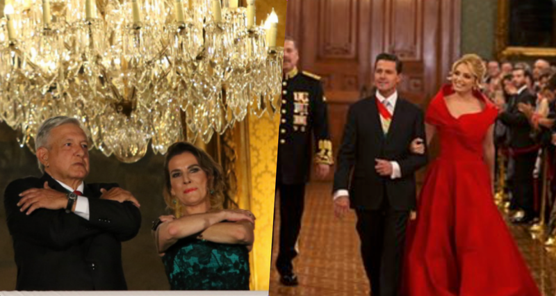 Beatriz Gutiérrez usa austero vestido en el grito, “la gaviota” usaba de 100 mil