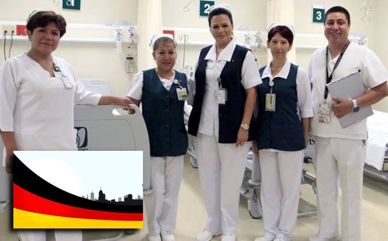 Alemania está buscando enfermeras y enfermeros mexicanos con sueldos de hasta 70 mil mensuales