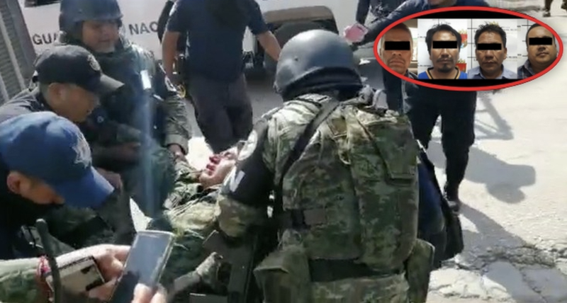 Fallece militar de la GN que recibió un tiro en enfrentamiento de Chiapas; hay 4 detenidos.