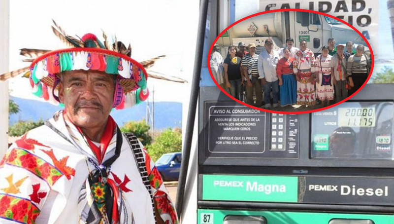 Huicholes se ponen las pilas y abren la primera gasolinera comunitaria de Pemex. 