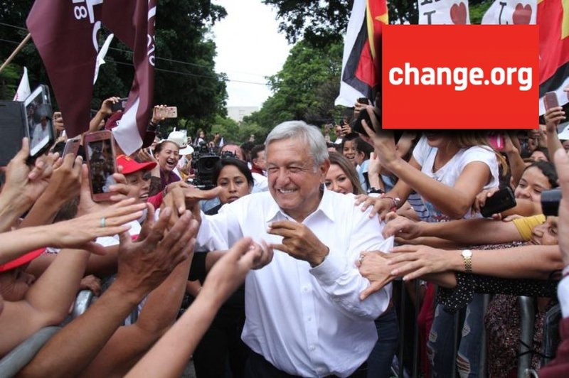Mexicanos lanzan petición en Change.org para darle Premio Nobel de la paz a AMLO. y
