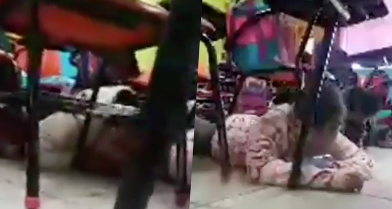Alumnos de Kinder se tiran al suelo durante fuerte balacera en Nuevo Laredo (VIDEO)