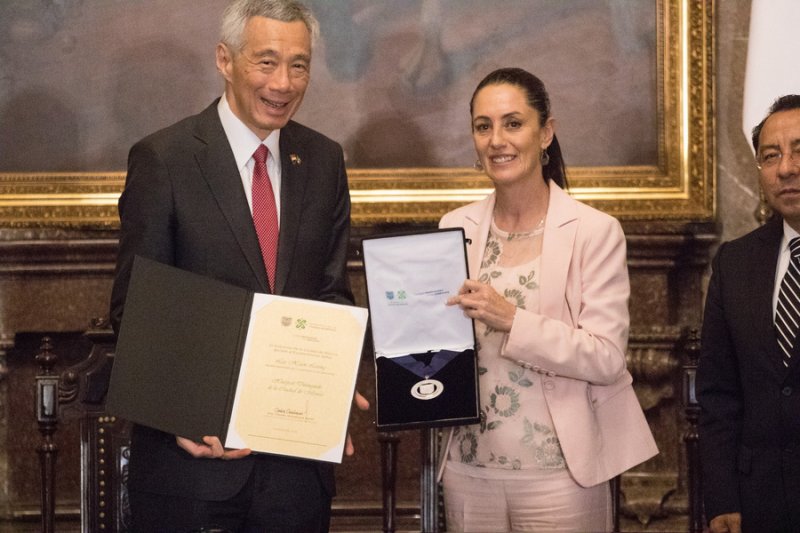 Gobierno de la CDMX nombra huésped distinguido a ministro de Singapur