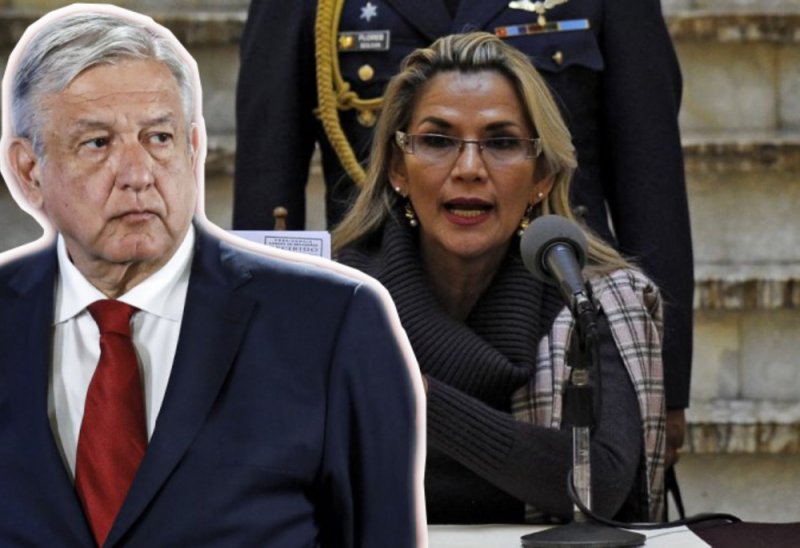 Gobierno de Jeanine Áñez expresa su profunda molestia con AMLO por 