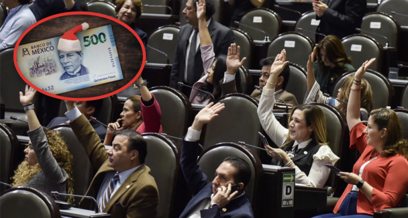 Diputados se pasan Ley De Austeridad por el arco y se aprueban aumento del 50% en aguinaldo.