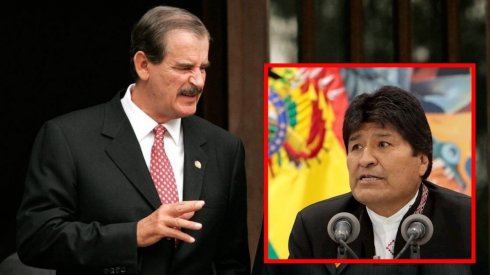 Vicente Fox le tunde a Evo Morales; lo llama descarado y ratero