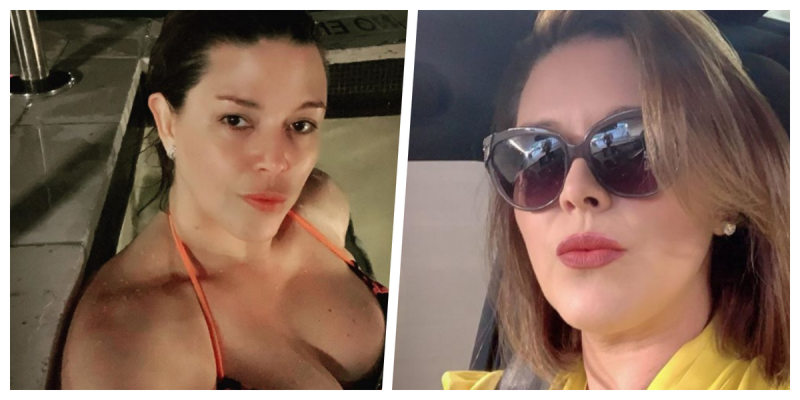 Alicia Machado comienza el 2020 en bikini, pero confesó estar 