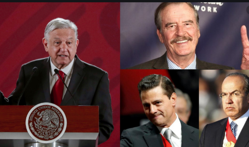 Mexicanos comienzan a recaudar firmas para enjuiciar a ex presidentes