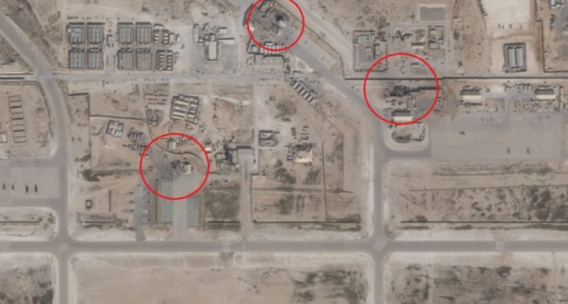 Satélites muestran los daños que dejaron los bombardeos en Irak