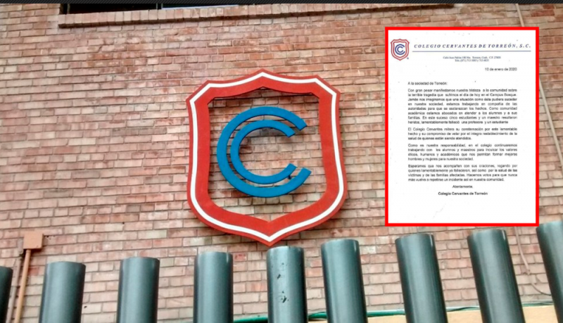 Papás de Colegio Cervantes rechazaron “Operación Mochila” en Octubre de 2019