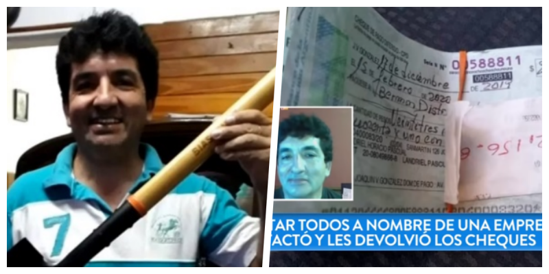 Premian con una pala a un hombre que devolvió dos millones de pesos en Argentina