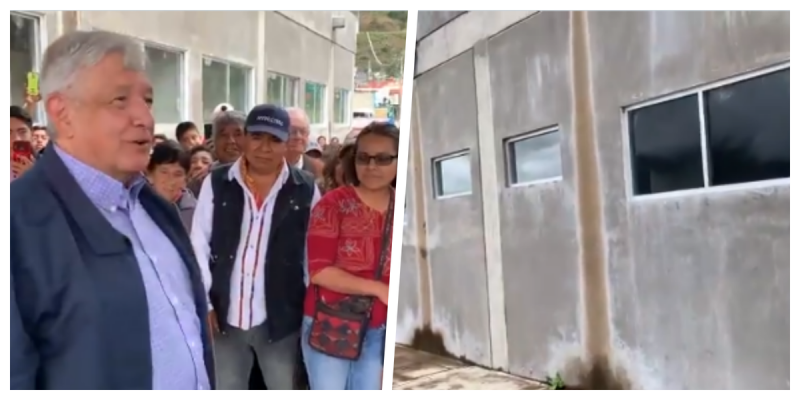 AMLO terminará hospital en Oaxaca que Calderón dejó inconclusoy